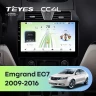 Штатная магнитола Teyes CC4L 6/64 Geely Emgrand EC7 1 (2009-2016)