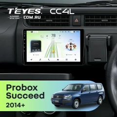 Штатная магнитола Teyes CC4L 6/64 Toyota Succeed (2014-2020)