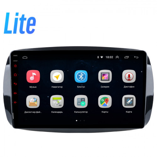 Штатная магнитола Parafar PF214Lite Mercedes-Benz Smart 2016+