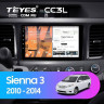Штатная магнитола Teyes CC3L 4/64 Toyota Sienna 3 XL30 (2010-2014)