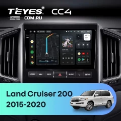 Штатная магнитола Teyes CC4 8/128 Toyota Land Cruiser 200 (2015-2020) F2