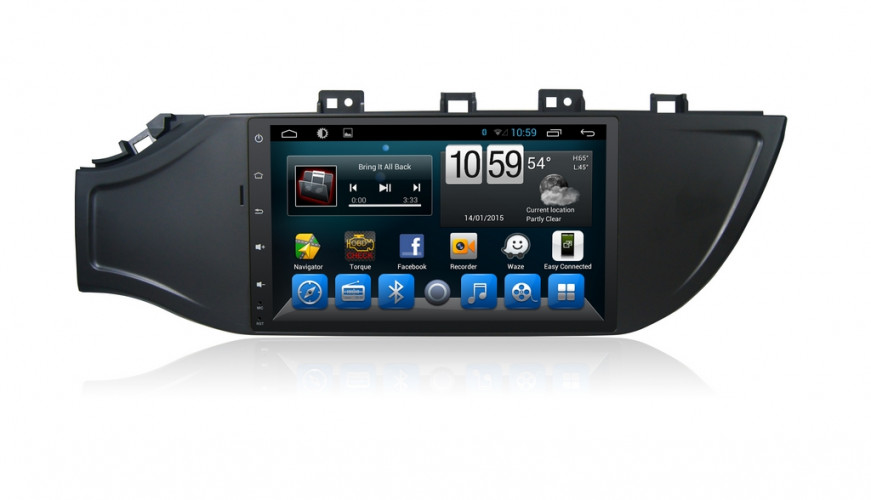 Штатная магнитола Сarmedia YR-9106-S9 Kia Rio 2017+