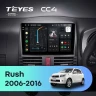 Штатная магнитола Teyes CC4 8/128 Toyota Rush J200 (2006-2016) Правый руль