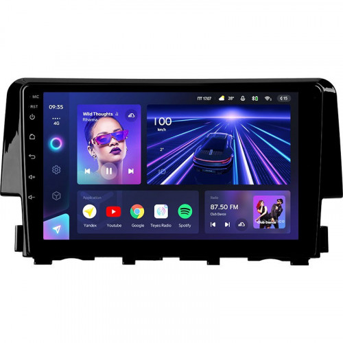 Штатная магнитола Teyes CC3 4/64 Honda Civic 10 FC FK (2015-2020)
