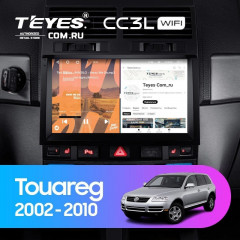 Штатная магнитола Teyes CC3L WiFi 2/32 Volkswagen Touareg GP (2002-2010) F2