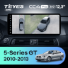 Штатная магнитола Teyes CC4 Pro 12.3" 360 12/256 BMW 5-Series Gran Turismo F07 (CIC) (2010-2013) Universal