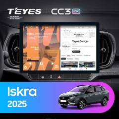 Штатная магнитола Teyes CC3 2K 4/32 LADA Iskra SW Cross (2025-2026) Тип-A (11")