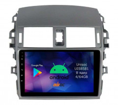 Штатная магнитола Airoc RM-1104 Toyota Corolla e150