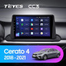 Штатная магнитола Teyes CC3 4/32 Kia Cerato 4 (2018-2021)