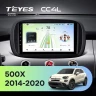 Штатная магнитола Teyes CC4L 4/64 Fiat 500X (2014-2020)