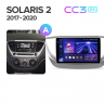 Штатная магнитола Teyes CC3 2K 4/32 Hyundai Solaris 2 (2017-2020) F1 Тип-A