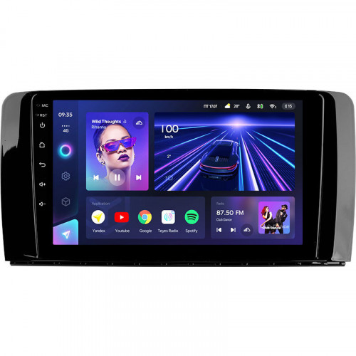 Штатная магнитола Teyes CC3 4/64 Mercedes-Benz R-Class W251 R280 R300 R320 (2005-2017) F1