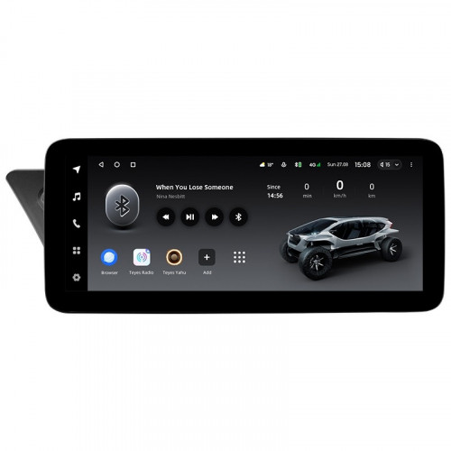 Переходная рамка Mercedes-Benz E-Class 4 W212 S207 A207 S212 C207 (NTG 4.5) (2013-2014) (12,3")