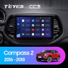 Штатная магнитола Teyes CC3 4/64 Jeep Compass 2 MP (2016-2018)