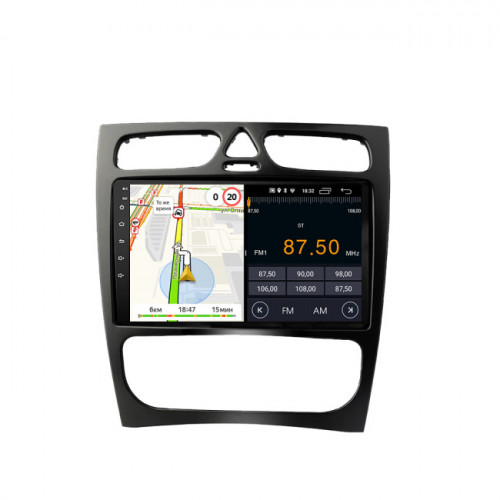 Штатная магнитола Parafar PF205U2K Mercedes-Benz C (2002-2004) / CLK (2002-2006) W203/W209