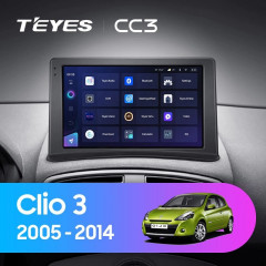 Штатная магнитола Teyes CC3 4/32 Renault Clio 3 (2005-2014)