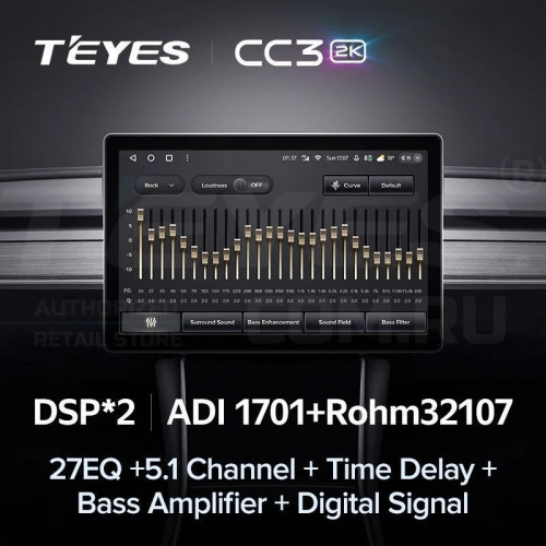 Штатная магнитола Teyes CC3 2K 4/32 Haval H9 (2014-2020) (11")