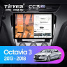 Штатная магнитола Teyes CC3 2K 4/32 Skoda Octavia 3 A7 (2013-2018) Тип-B (11")