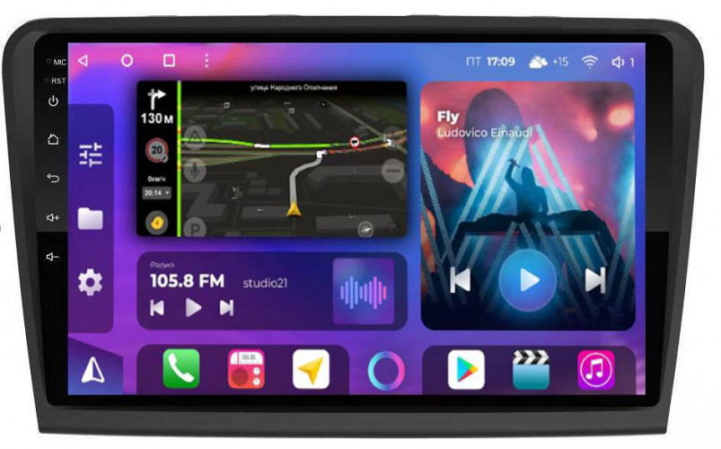 Штатная магнитола FarCar TM306M Skoda SuperB 2008-2015