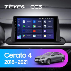 Штатная магнитола Teyes CC3 4/64 Kia Cerato 4 (2018-2021)