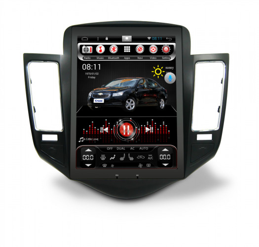 Штатная магнитола Carmedia SP-10401-T8 Chevrolet Cruze 2009-2012