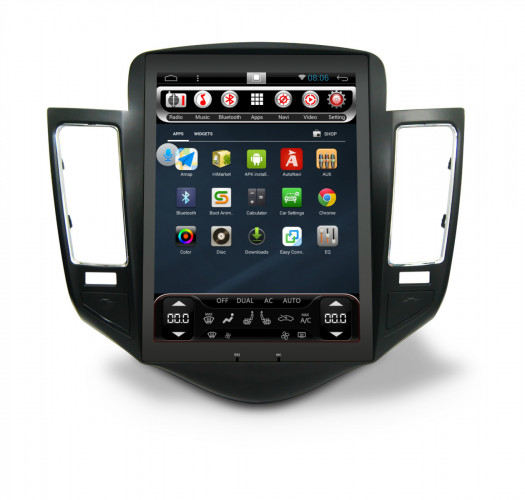 Штатная магнитола Carmedia SP-10401-T8 Chevrolet Cruze 2009-2012