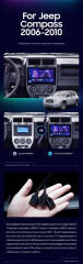 Штатная магнитола Teyes CC3L 4/32 Jeep Compass 1 MK (2006-2010)
