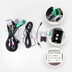 Переходная рамка Volvo XC90 (2007-2014) F2 (комплект для установки вниз) (10")