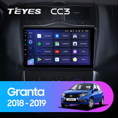 Штатная магнитола Teyes CC3 6/128 Lada Granta Cross (2018-2023)