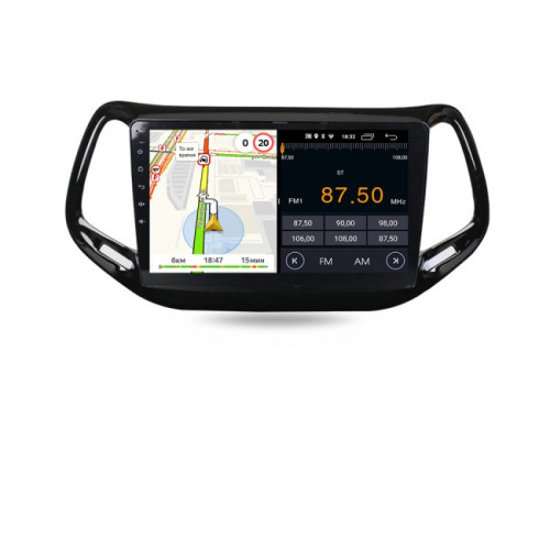 Штатная магнитола Parafar PF997U2K Jeep Compass (2017)