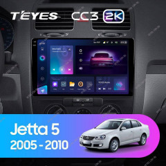 Штатная магнитола Teyes CC3 2K 360 6/128 Volkswagen Jetta 5 (2005-2010) F3
