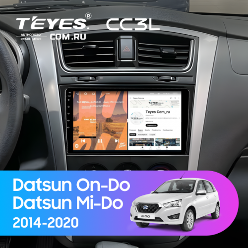 Штатная магнитола Teyes CC3L 4/32 Datsun Mi-Do (2014-2020)