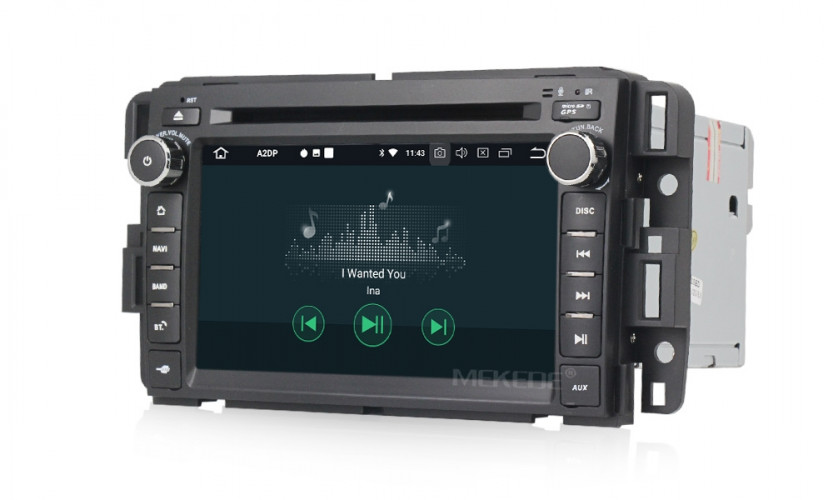 Штатная магнитола Carmedia MKD-G727-P6N Chevrolet Универсальная