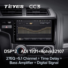 Штатная магнитола Teyes CC3 4/64 Honda Jazz 3 (2015-2020) Тип-В
