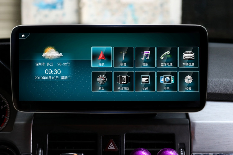 Штатная магнитола Carmedia XN-M1009 Mercedes-Benz GLK X204 2008-2012 NTG 4.5